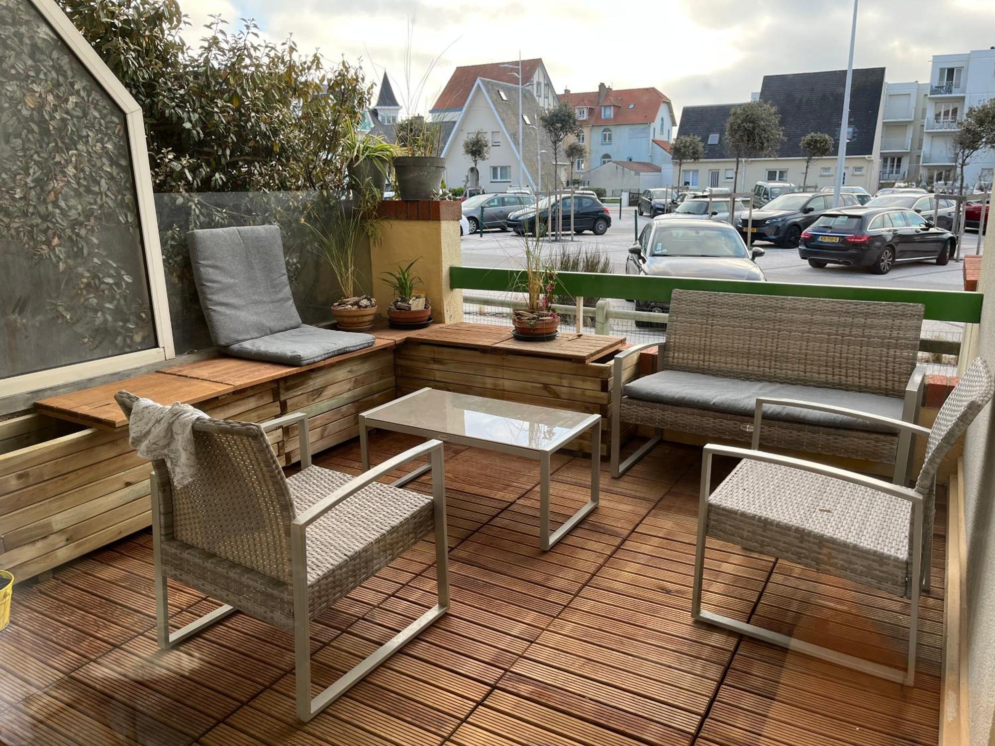 Agreable Appartement Et Terrasse A 2 Pas De La Mer Wimereux Eksteriør bilde